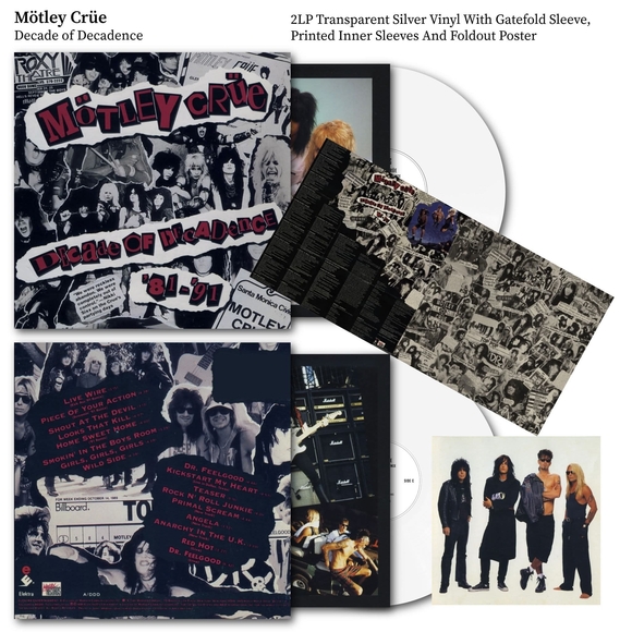 Other - Mötley Crüe Decade of Decadence Vinyl Set